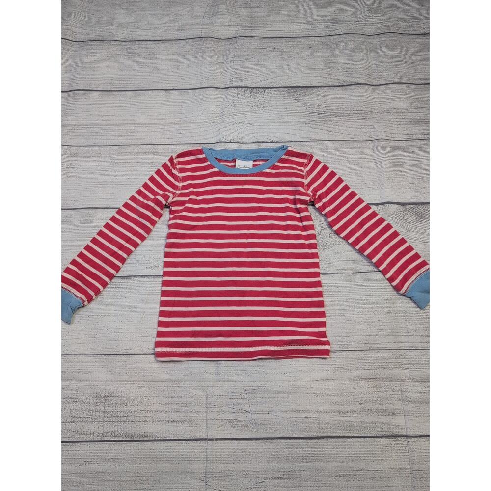 3 Mini Boden Red Stripe Pajamas - Picture 2 of 8